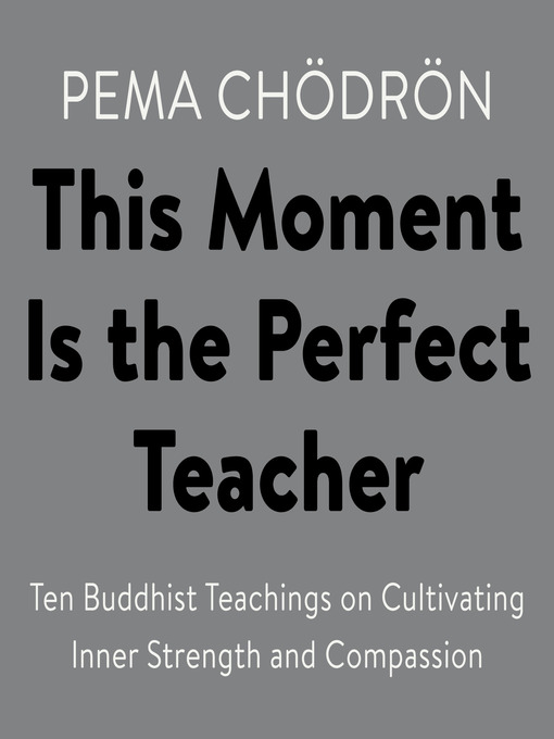 Title details for This Moment Is the Perfect Teacher by Pema Chödrön - Wait list